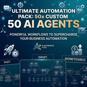 300+ AI Agents n8n Automation Workflows ,Social Media Automation , Email Bots Instant Download