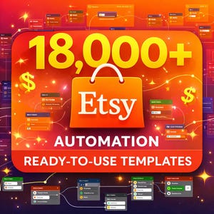 18000種類以上のn8n自動化テンプレート メガバンドル | AIとソーシャルメディアのワークフロー マーケティング、ビジネス自動化