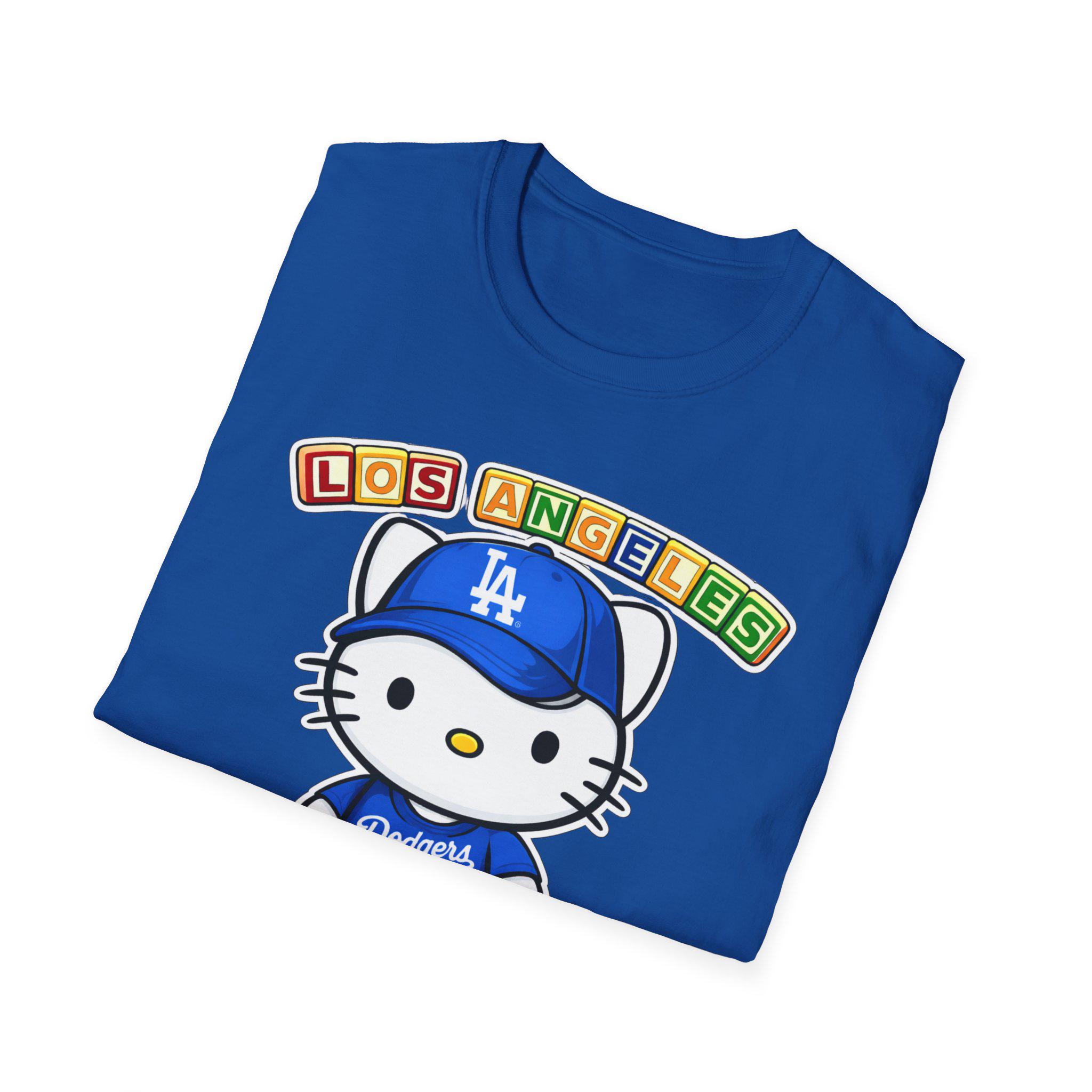 Hello Kitty Dodgers Shirt | Los Angeles Baseball Tee - Etsy