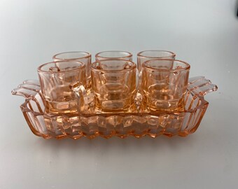 Depression Glass Set