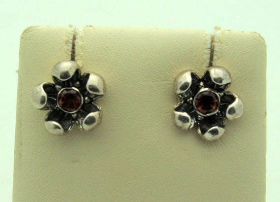 Decorative Costume Flower Shaped Earrings