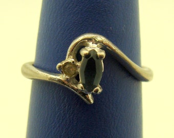 Costume Ring With Two Stones