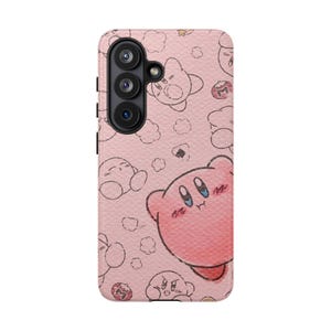 Kirby, Apple iPhone, Samsung Galaxy, Google Pixel, Tough, Durable Phone Cases