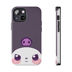 Cute Tough Phone Case for Apple iPhone, Samsung, Kawaii, Pastel, Sanrio-like, Kuromi-like