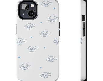 Söt, Robust, iPhone, Apple, Samsung, Telefonskal, Sanrio-liknande, Cinnamoroll-liknande