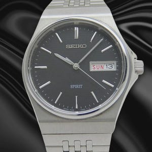 SEIKO Spirit Quartz Watch – Model 7N48-7A10 (October 1987 Production)