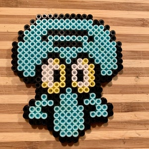 Squidward Tentacles Spongebob Squarepants Perler Bead FACE