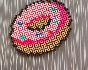 Perler Donut Kawaii Food