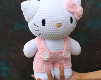 Patrón PDF de crochet de gatito