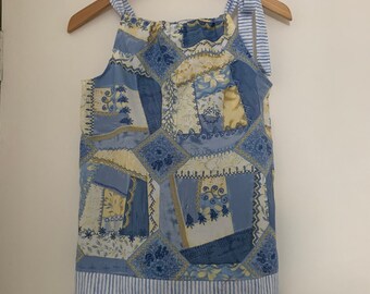 Pillowcase Dress // Patchquilt Pattern // 3T // #048