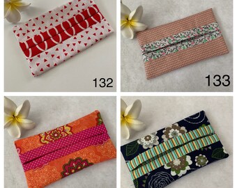 Fabric Tissue Holder // Pocket Tissue Holder // Choose Your Fabric