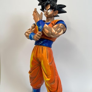 Custom Goku Figure - Hand-Repainted Dragon Ball Collectible