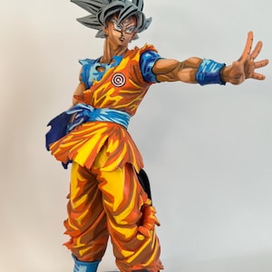 Custom Goku Figure - Hand-Repainted Dragon Ball Collectible