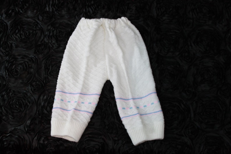 SALE Vintage Baby knitted pants