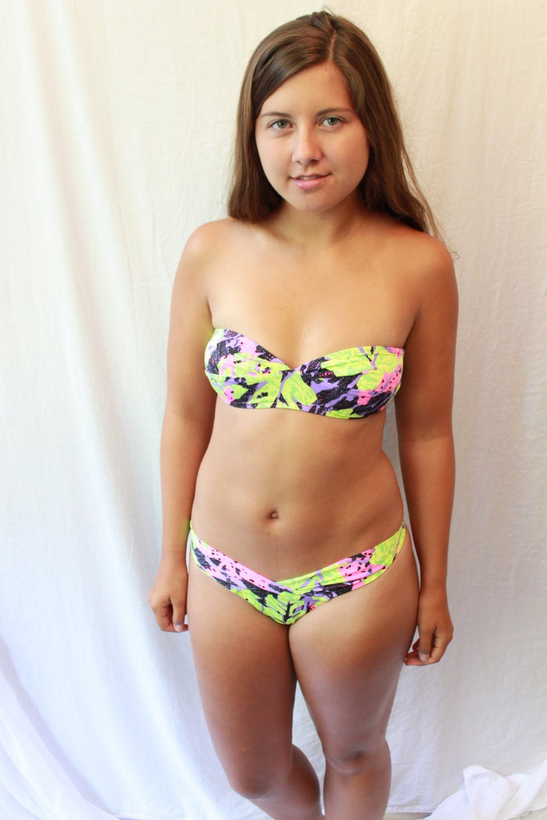 80s bikini By Electric Beach Jantzen Etsy