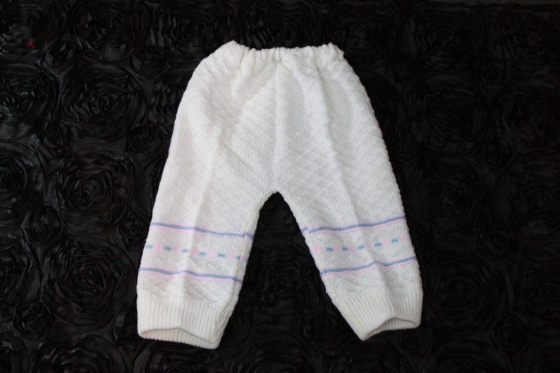SALE Vintage Baby knitted pants