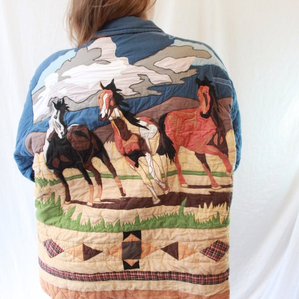 HOLD FOR KIM Oversized Coat Horse Coat