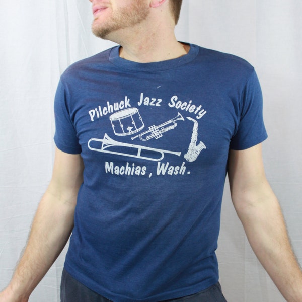 VENDITA elemento Vintage Jazz Festival Tshirt Pilchuck Jazz Society