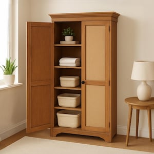 DIY Tall Closet Plan| Multipurpose Storage Tower build Plan | Pantry, Laundry, Kids Closet Organizer, Shoe Storage| Modern Shelving PDF File