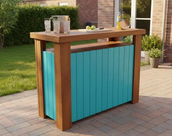Outdoor Bar Plans – Digital Build Plan (PDF Download)