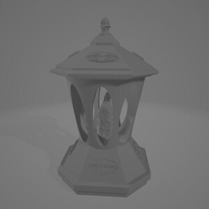 3D PRINT IT Miniature lantern for a religious procession float (Holy Week) Holy Week, 3D