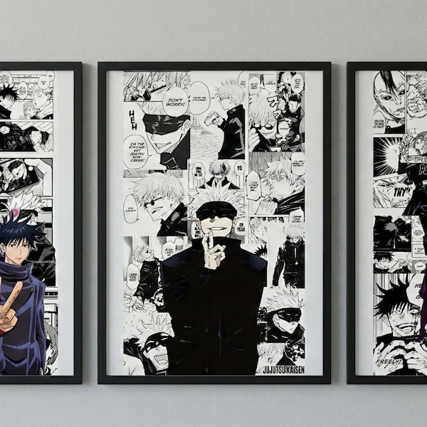 Anime Gojo Panel - Etsy