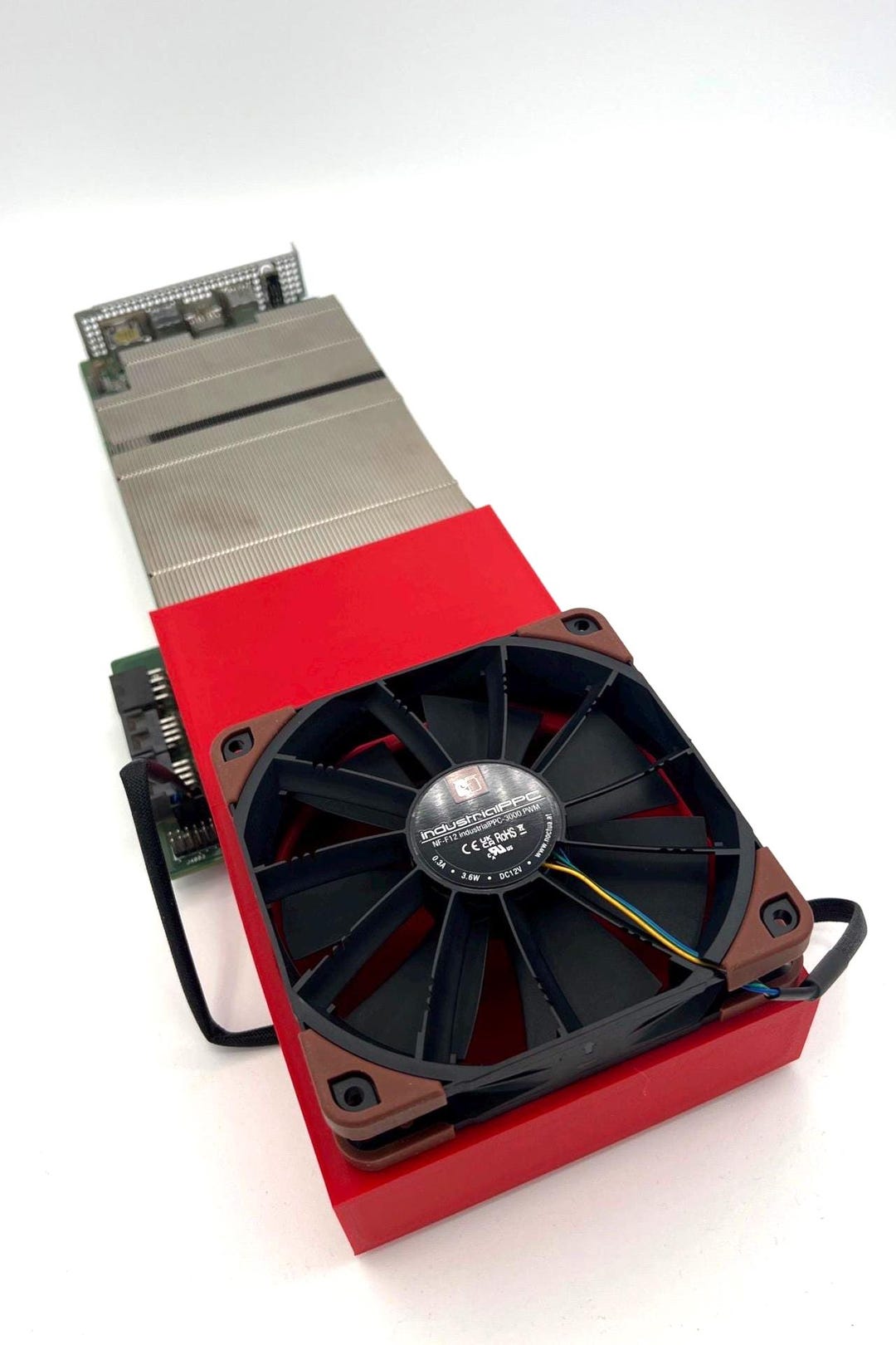 BC250 120 mmファンシュラウドダクト冷却Asrock BC-250ブラック