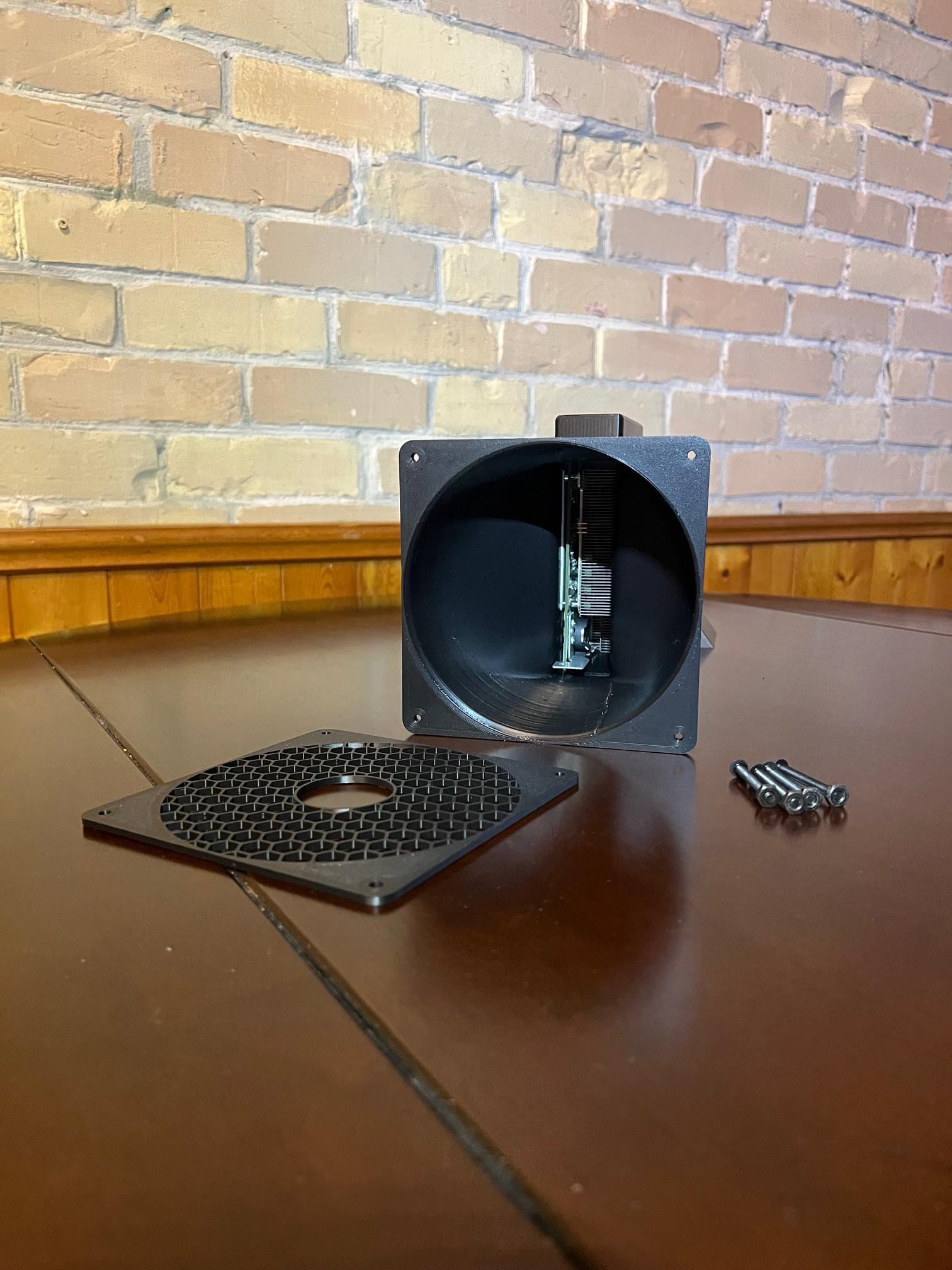 AMD BC-250 クーラーケース 140 mm ファンエンクロージャー - BC250