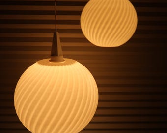 Spira – 3D-gedruckter Lampenschirm, kompatibel mit Stern-Modellen A1 & Mini – modernes Design – ganzjährig nutzbar