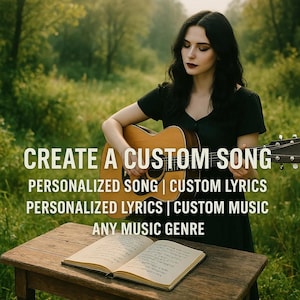 Custom Song | Personalized Song | Custom Lyrics | Personalized Lyrics | Custom Music | Any music genre