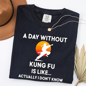 Kung Fu Fighting Shirt, Martial Arts Tee, Karate Apparel, Fighter Gift, Wushu Top, Combat Sports T-Shirt Fighter Apparel, Funny Combat Gift