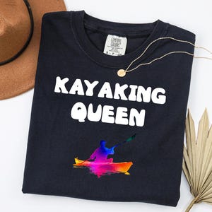 Camisa da Rainha do Caiaque, Presente para Caiaque, Top para Caiaque, Presente para Caiaque, Presente para Rafting, Top para Rafting, Camisa para Canoa, Camisa para Rafting, Caiaque