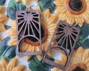 hanafuda earrings