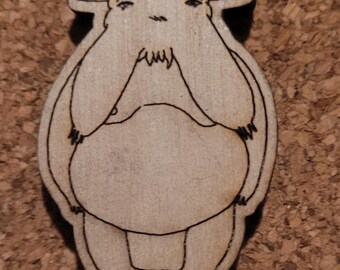 Daikon spirit pin