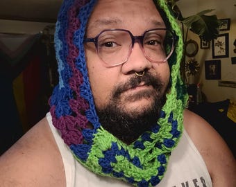 apothecary hooded scarf