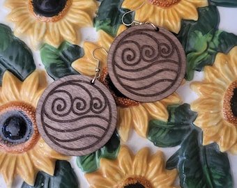 Water tribe earrings