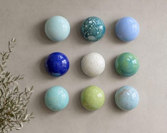 Wall beads (set of 9)