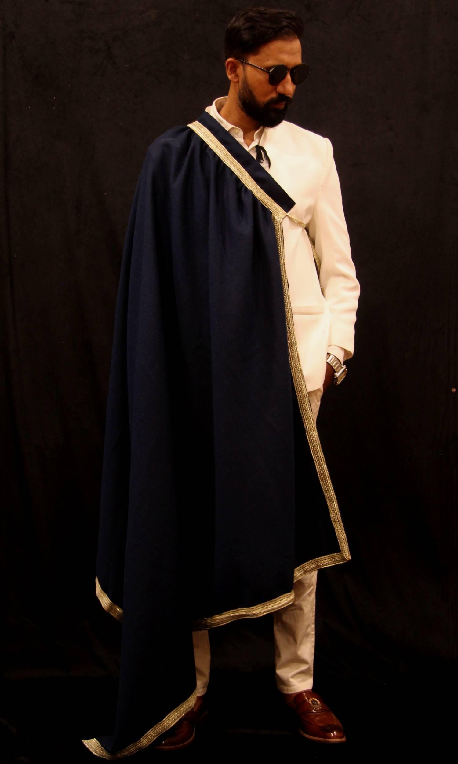 Wool Blend One Shoulder Cape: Handmade Renaissance Wedding Cloak - Etsy, image size:1500x2500