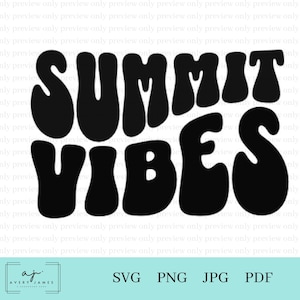 Summit vibes cheer svg png, cheerleading svg, cheer squad svg, cheer life svg, cheer shirt svg, cheer bag svg, cheer mom svg, pom poms svg