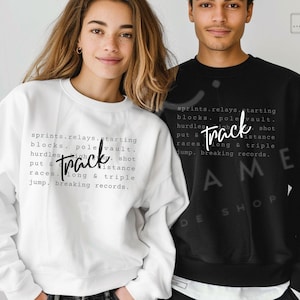 Track and field unisex sweatshirt, Track mom sweatshirt, Track meet, Track and Field, Track Season hoodie, Track hoodie, Gift for runner