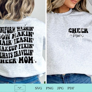 Cheer Mom svg, Cheer Mama svg png, cheerleader moeder svg png, Cheer Mom shirt svg, cheerleader svg, cheerleading svg
