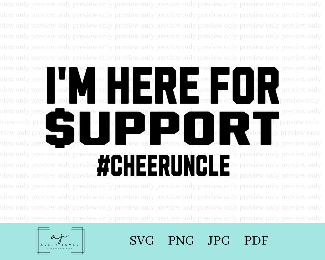 Cheer Uncle Svg Cheer Png Hit Zero Svg Cheer Cheerleading Etsy