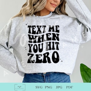 Text Me When You Hit Zero, Cheer svg png, Hit Zero svg, Cheerleading svg, Cheer, Cheer Shirt svg, Cheer Mom svg