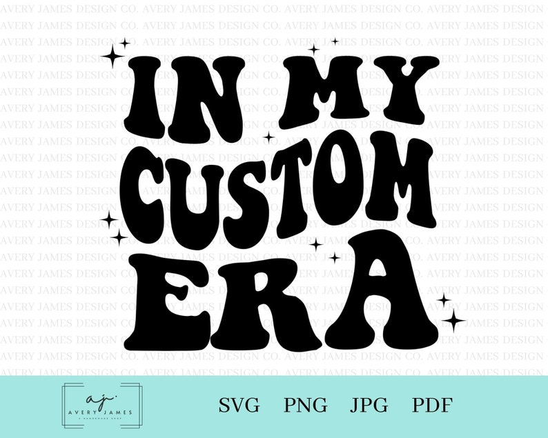 Custom in My Era Svg Png, Custom Era Svg, Custom in My Era Png - Etsy
