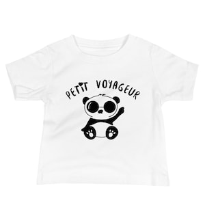 French Little Traveler Baby T-Shirt, Baby Travel Outfit, French Baby Gift, Kid Vacation Shirt, Gender Reveal French