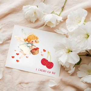 Cartes chérir la Saint-Valentin, cartes de voeux faites à la main