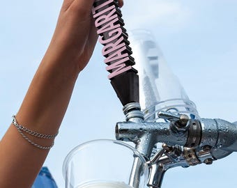 Personalisierter Bierzapfhahn mit Namen, 3D-gedruckter Fassgriff in jeder Farbkombination, Hochzeitsbar-Accessoire, Geschenk für Bars und Hobbybrauer