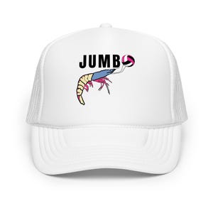 Jumbo Shrimp, Beachvolleyball Trucker Hut, Strandhut,Volleyball Spieler,Volleyball Geschenk