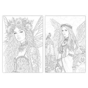 120+ Gothic Fairy Coloring Pages - Adult And Kids Coloring Book, Fantasy Coloring Sheets, digital coloring png, coloring page, coloring book adult coloring, coloring, coloring book, printable coloring, fairy coloring, fantasy coloring, gothic coloring, dark coloring, coloring sheets, colorization, digital coloring png, coloring page,