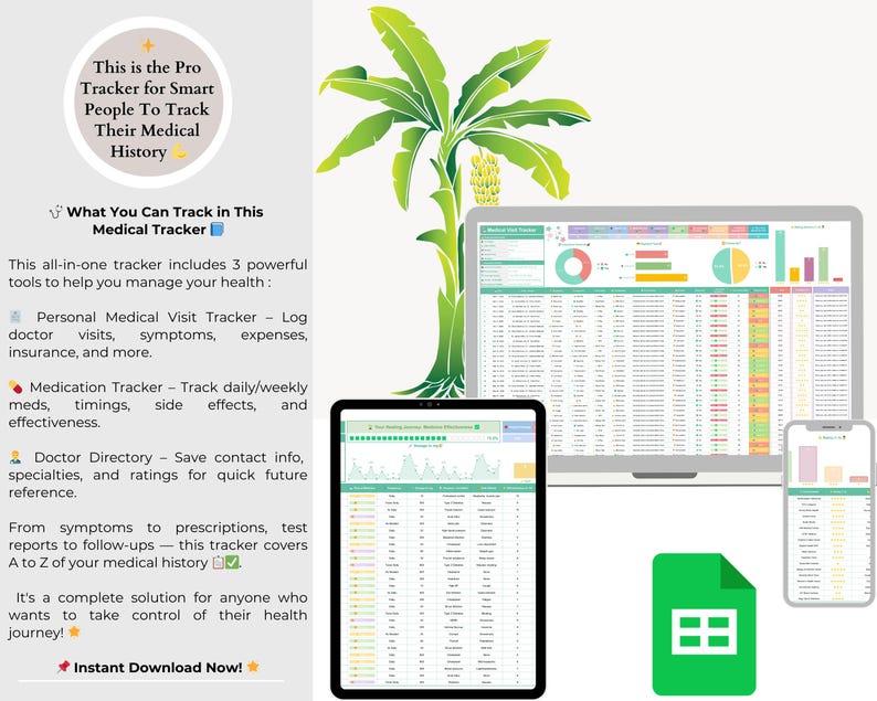 Pro Tracker Worksheet Personal Medical History Tracker - Personal Medication Tracker ...